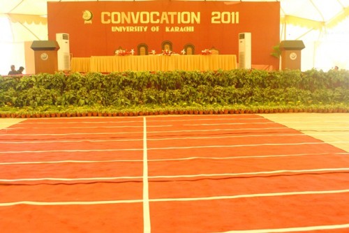 university of karachi convocation welcome