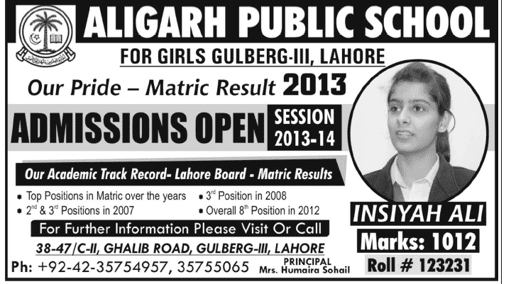 Aligarh Public School Aligarh Public School
