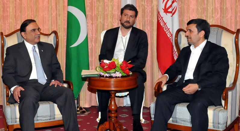 Asif Ali Zardari Meeting With Mahmoud Ahmadinejad Picture