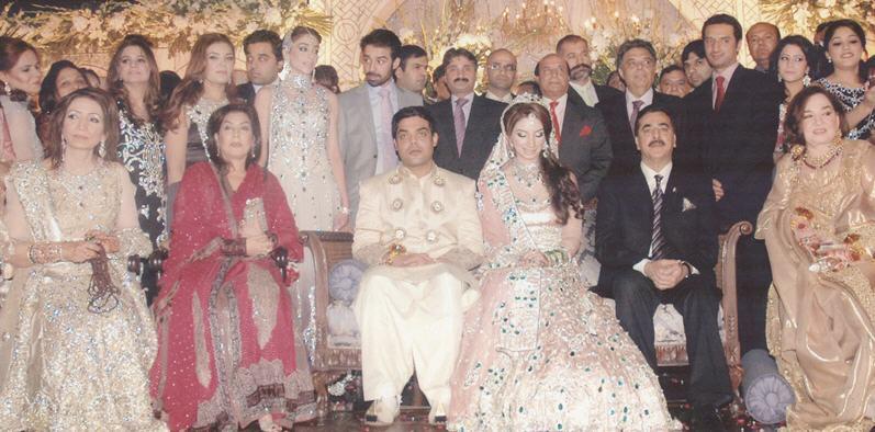 Governor Punjab Sardar Latif Khosas Daughter Marriage