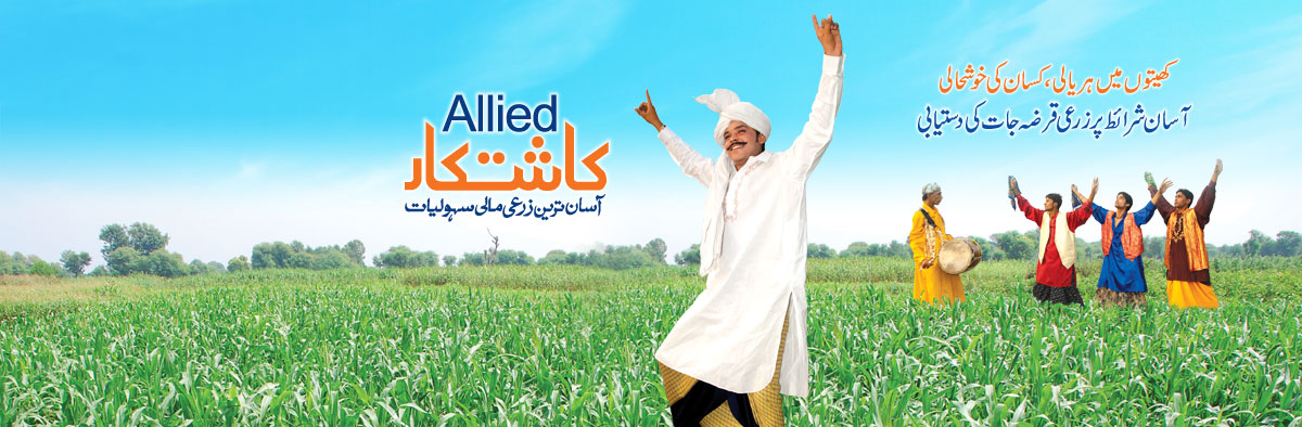 Allied Bank Offer Agriculture Financing in Pakistan
