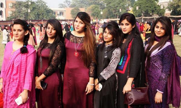 Students College Girls