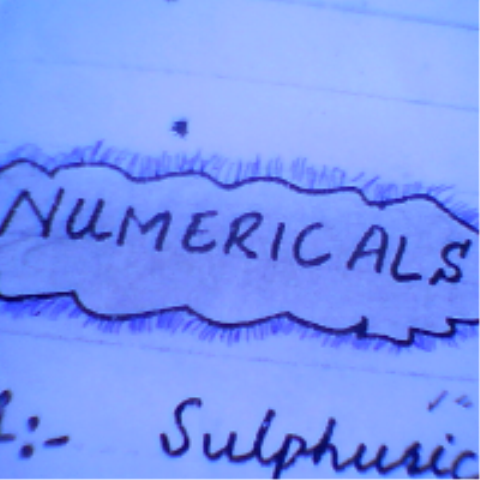 Numerical 9th Class