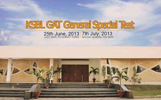 MBA Students KSBL GAT Test