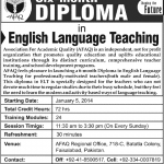 English Language Teaching Course 2014