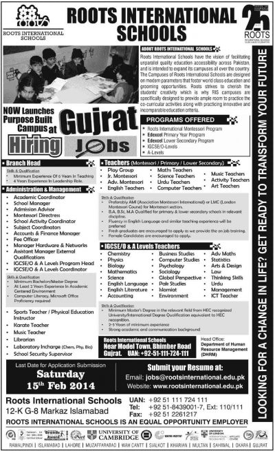 Jobs-in-Roots-school