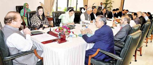 Nawaz-Sharif-Loan-Scheme-Meeting
