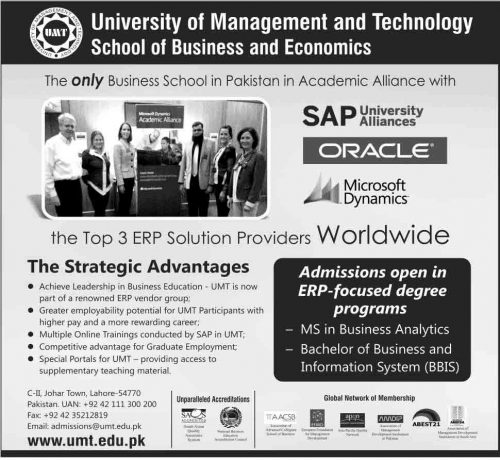 UMT-Admissions
