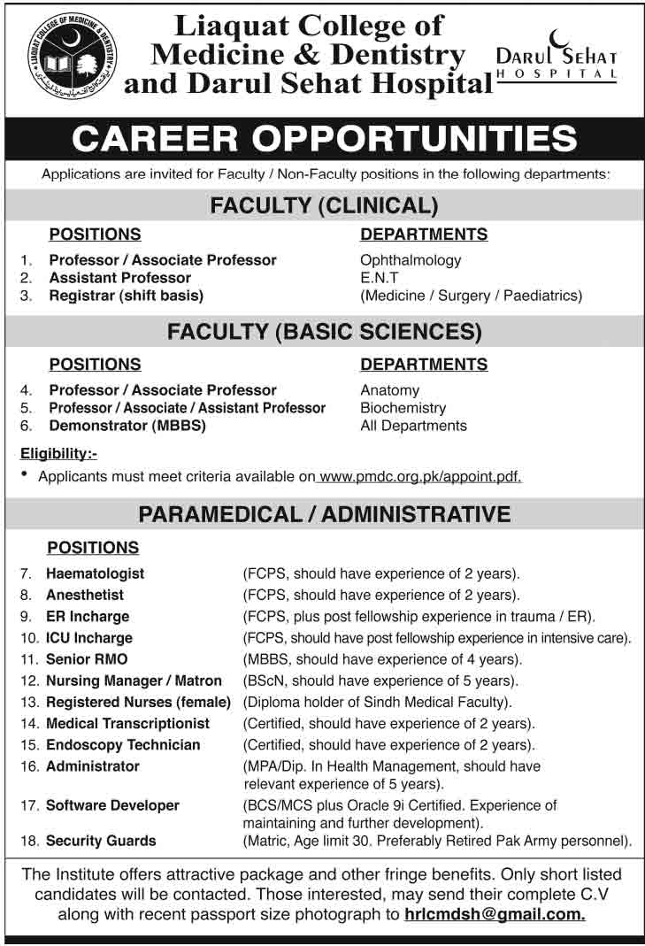 liaquat-medical-college-jobs-2014