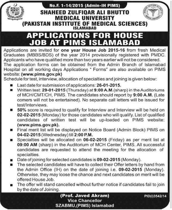 PIMS-Jobs