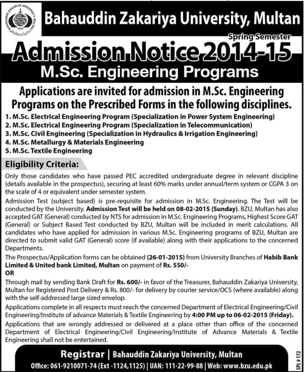 bzu-multan-admission