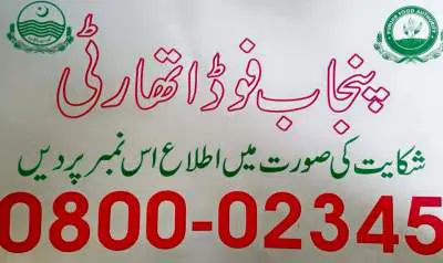 Punjab food authority Phone Number