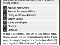 Lahore Expo Center Jobs 2012
