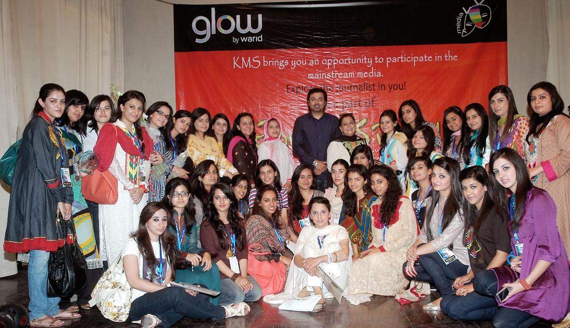 Glow Warid First Media Festival Held in Kinnaird College