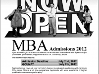 gc university lahore admission 2012 in MBA