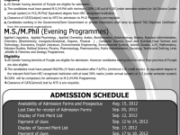 government college university faisalabad jobs 2012