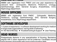 Healthcare Institute Jobs in Pakistan 2012