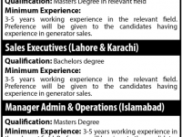 Sales and Admin Jobs in Bahum Associates Lahore