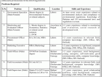 daily and rural development foundation Lahore Jobs 2012