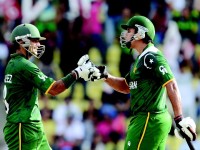 Hafeez and Nasir Jamshaid in T20 World cup 2012
