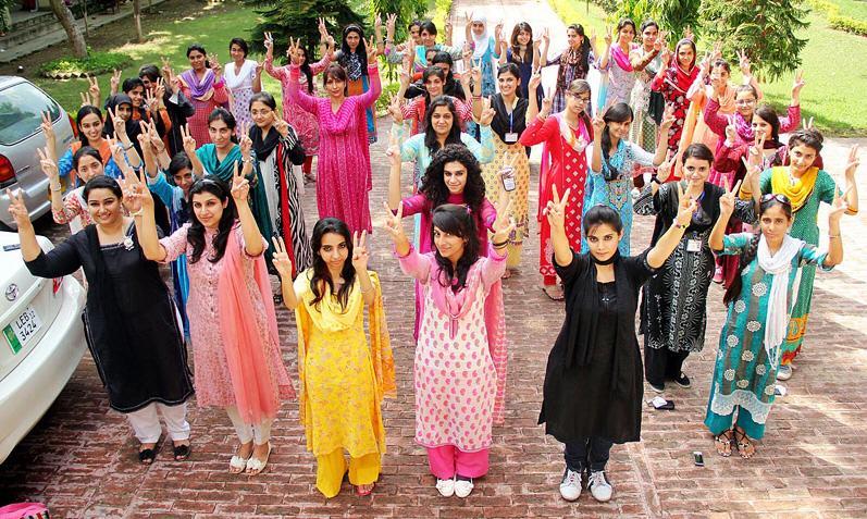 Lahore college for women girls picture