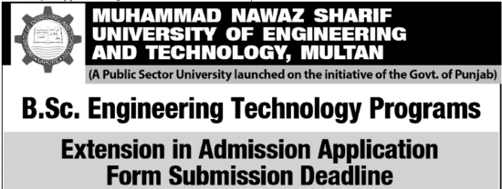 Muhammad Nawaz Sharif University Muhammad Nawaz Sharif University Of Engineering And Technology, Multan