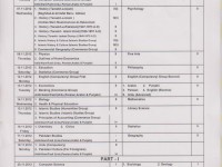 BISE Sargodha Board inter Supplementary Date Sheet 2012