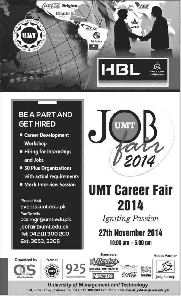 UMT-Job-Fair-2014 UMT-Job-Fair-2014