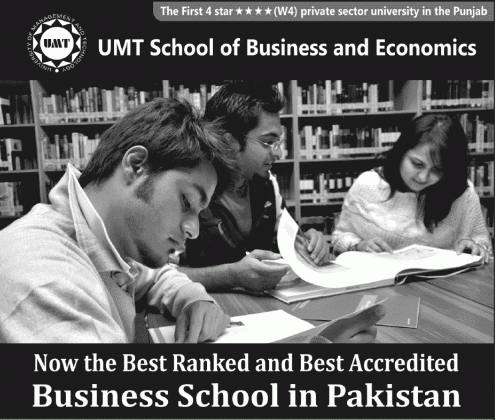 UMT school of business and economics UMT school of business and economics