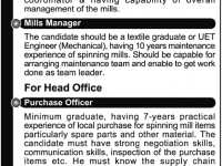 Spinning Unit Jobs Sheikhupura