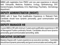 Health Care Institute in Lahore Pakistan Jobs April 2013