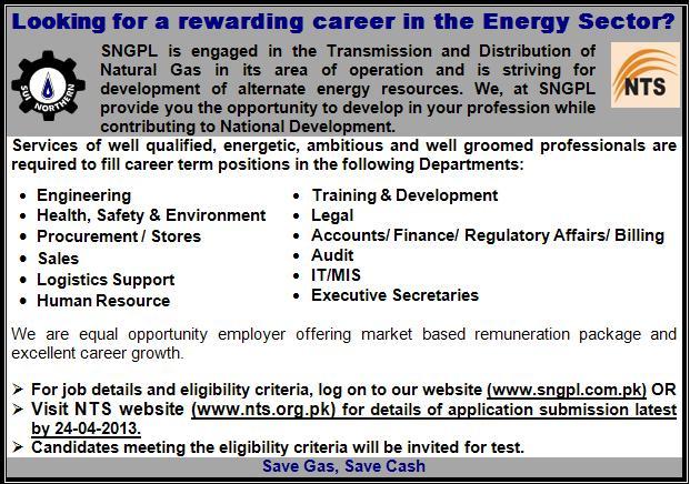 NTS JOBS 2013 NTS JOBS 2013