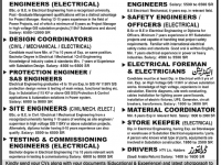 Engineering and Support Staff Jobs in Saudi Arabia