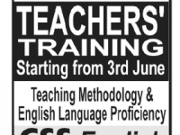 Yousaf’s Institute of English Language Offer Teachers Training