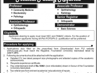 Foundation University Islamabad Medical Faculty Required