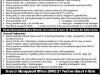 Pakistan Red Crescent Society Jobs in Karachi June 2013