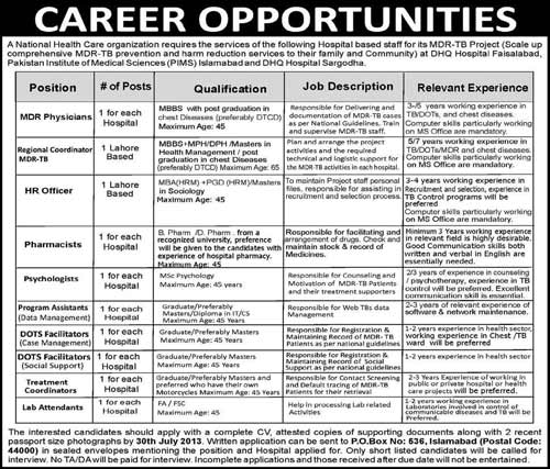 National-Health-Care-Organization-Jobs-2013