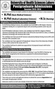 mphil-msc-admissions-2013