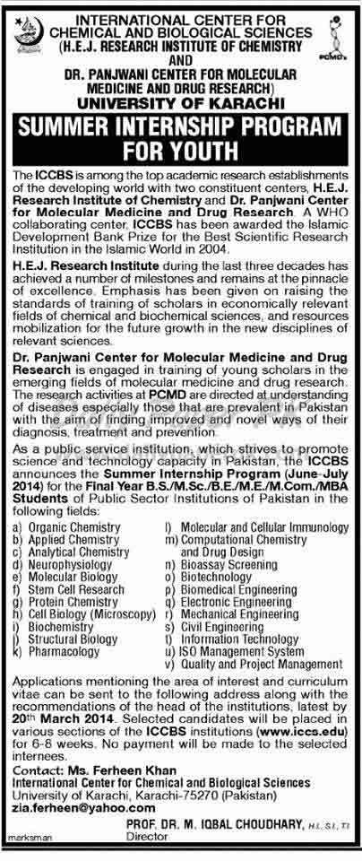 ICCBS-Internship-Program-2018 ICCBS-Internship-Program-2018