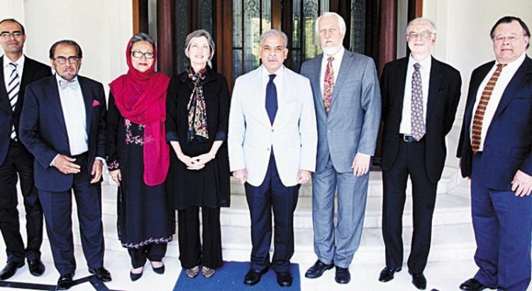 University of Louisville with Mian Shahbaz Sharif