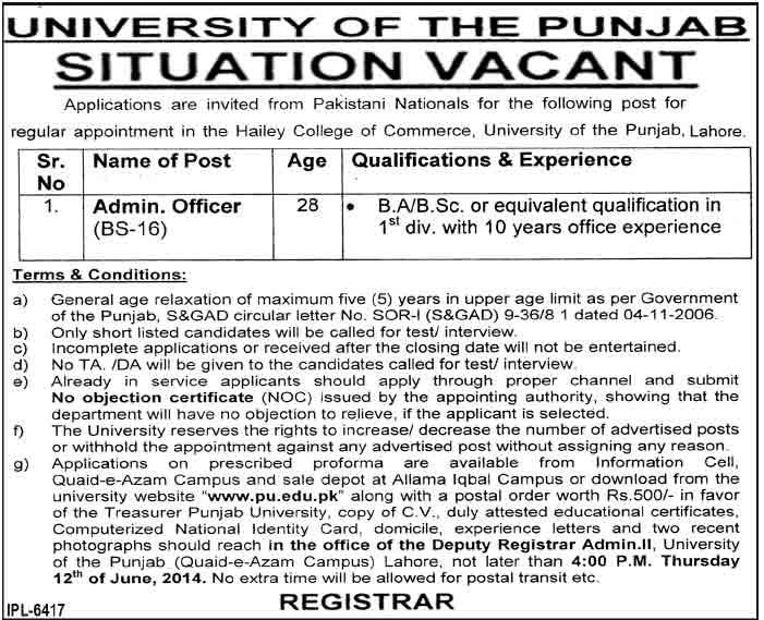 Haily-college-of-comerce-Jobs-2014