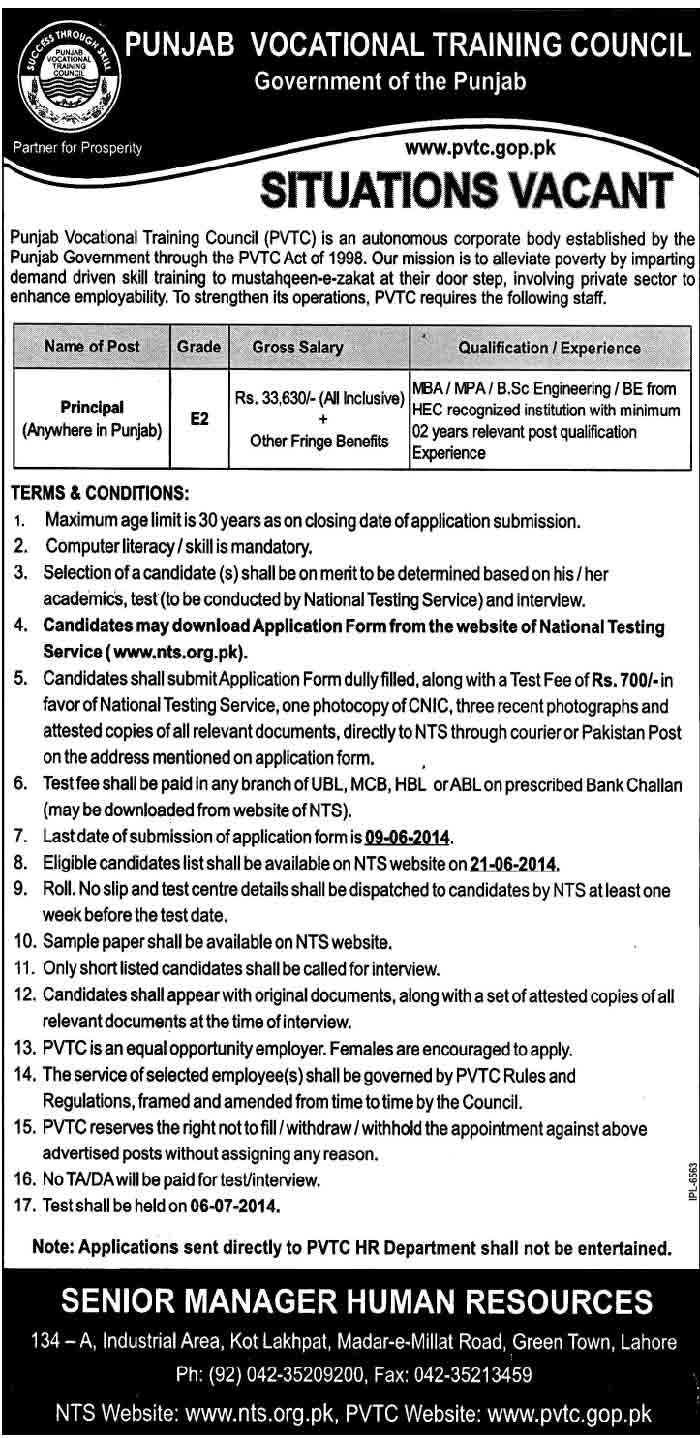 Principal-Jobs-in-Punjab-2014