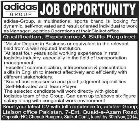 Adidas-Jobs-in-sialkot