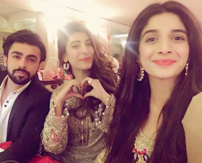 Marwa at wedding of farhan