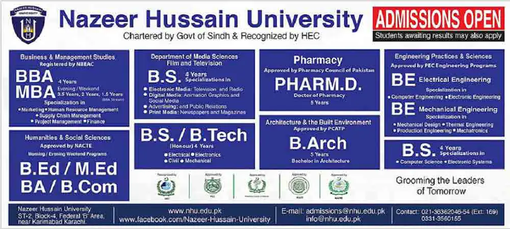 Nazeer-University-Admission