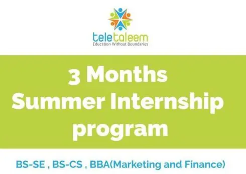 Teletaleem Summer Internship