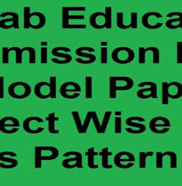 PEC-Model-Papers-2020