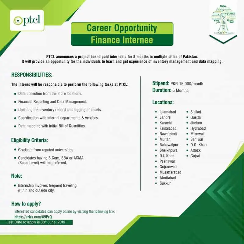 PTCL-Internship