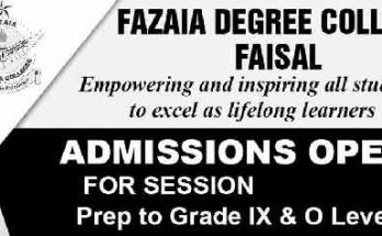 Fazaia-Degree-College-Faisal-Karachi-Admission-Test