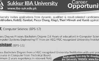 Sukkur-IBA-Jobs